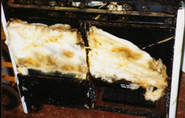 Stove Insulation front